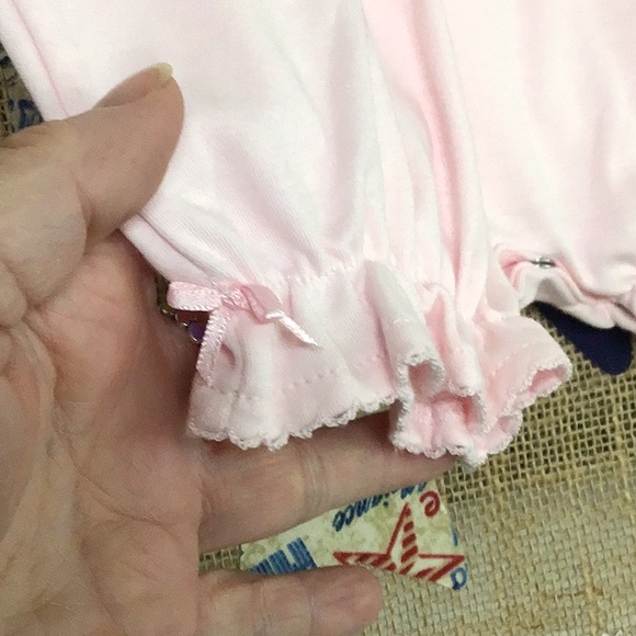 Let’sgo Baby Romper Outfit Pink Size 6M NEW - Picture 10 of 11